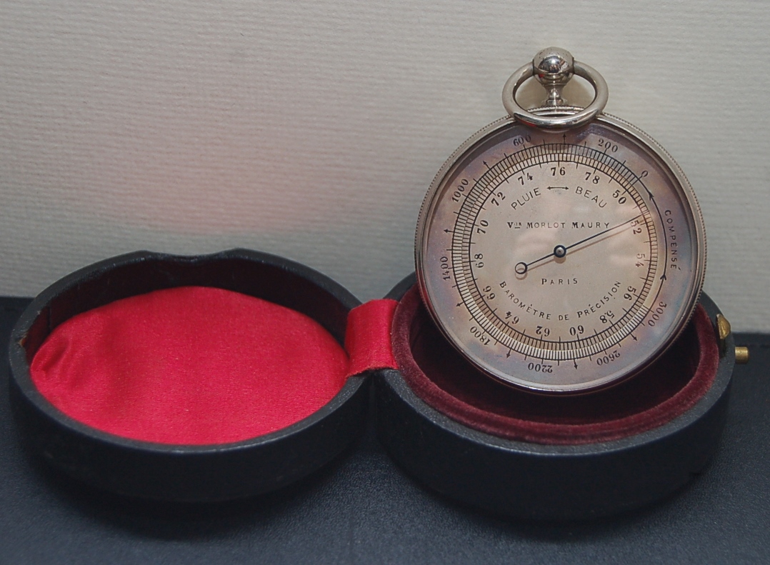 Pocket barometer French