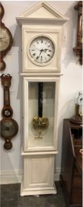 antique grandfather clock also called a longcase clock